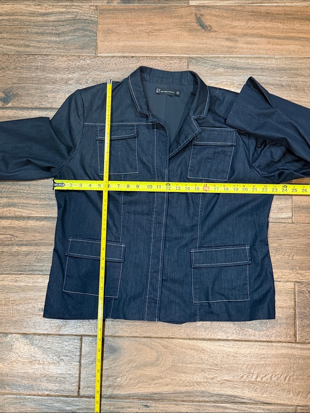 NY&C Denim Jacket …. 291 Hanger - Picture 13 of 14